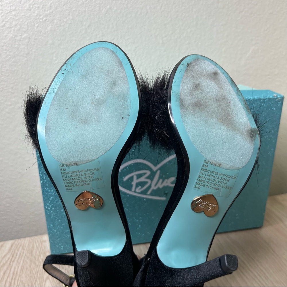Betsey Johnson Nolte Velvet Heels - Picture 11 of 15